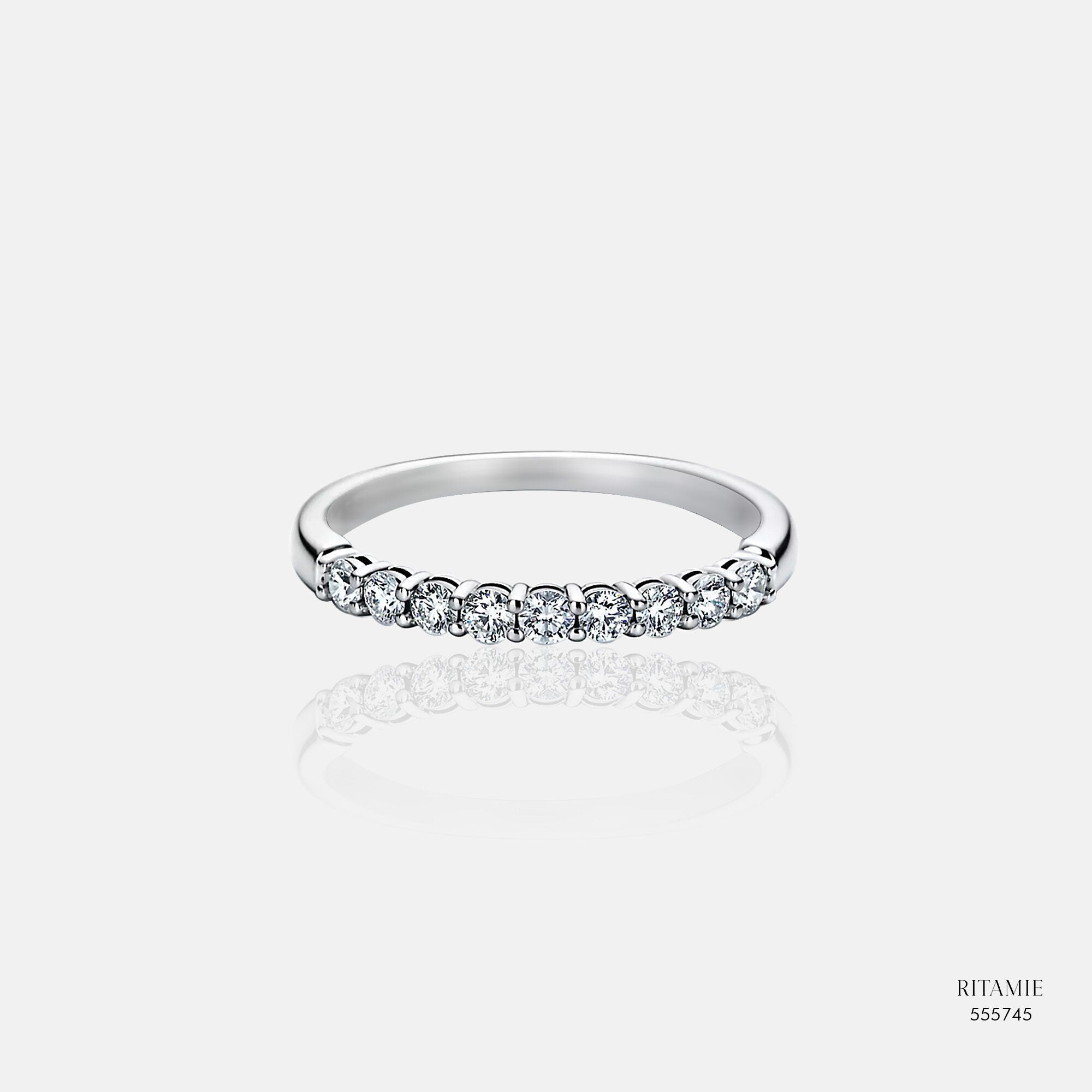 Half Eternity Lab-Grown Diamond Ring 555745